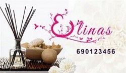 Elinas business card